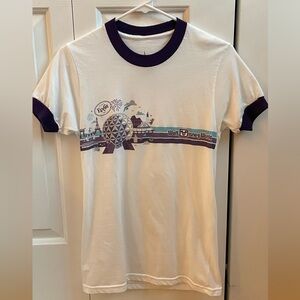 Walt Disney World Purple and White Epcot Shirt